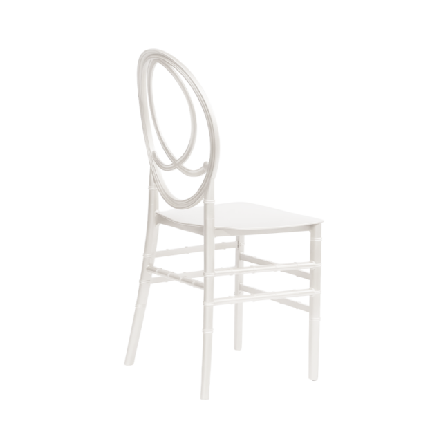 Svadobná stolička PHOENIX – biela