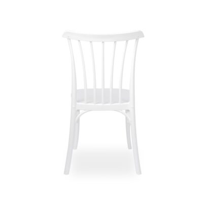 Kaviarenská stolička RETRO – biela