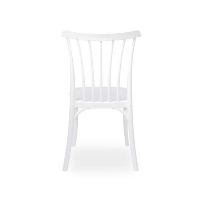 Kaviarenská stolička RETRO – biela