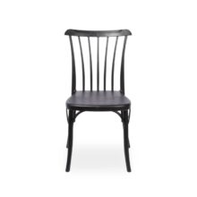 Kaviarenská stolička RETRO – čierna