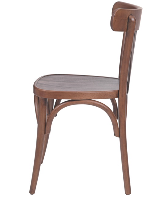 Drevená reštauračná stolička LEGEND- orech