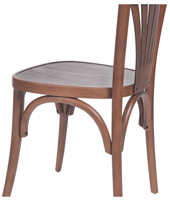 Drevená reštauračná stolička LEGEND- orech