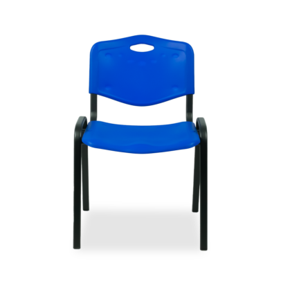 Konferenčná stolička ISO PLAST – modrá