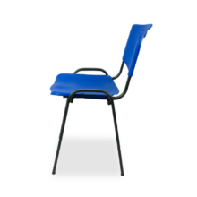 Konferenčná stolička ISO PLAST – modrá