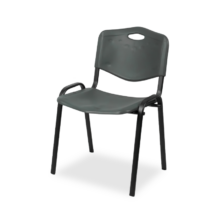 Konferenčná stolička ISO PLAST – sivá