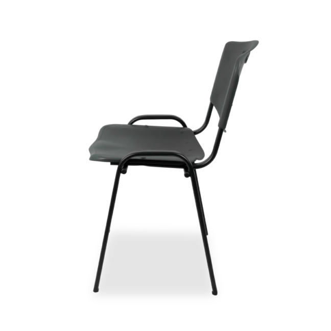 Konferenčná stolička ISO PLAST – sivá