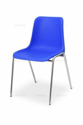 Banketová stolička Maxi CR modrá