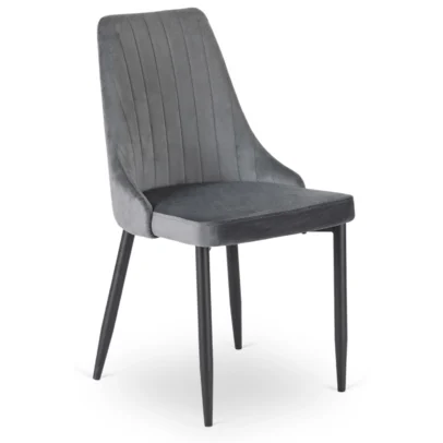 Jedálenská stolička BARI, šedá
