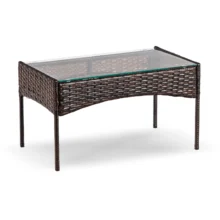 Záhradný set MISSISIPI, hnedá/béžová