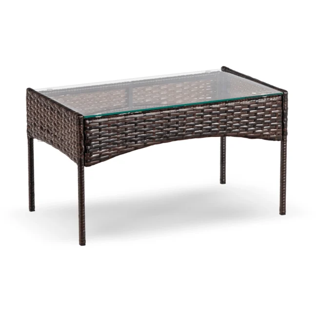 Záhradný set MISSISIPI, hnedá/béžová