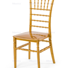 Banketová stolička Tiffany zlatá