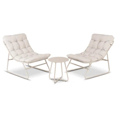 Záhradný set NIKEA, krémový