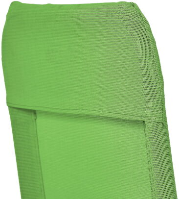 Nicea skladacie záhradné ležadlo, lime