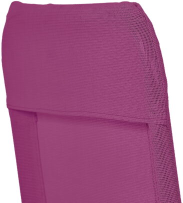 Nicea skladacie záhradné ležadlo, pink