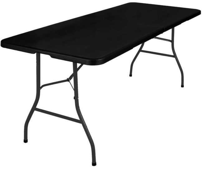 Záhradný cateringový set Party, čierna