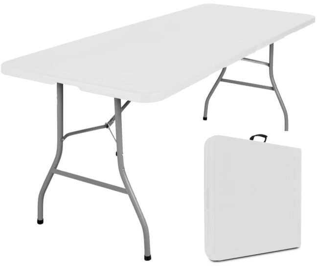 Záhradný cateringový set Party, biela