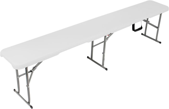 Záhradný cateringový set Party, biela