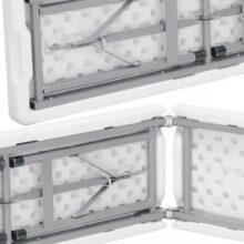 Záhradný cateringový set Party, biela