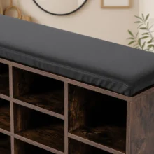 Botník AXEL, rustikálny dub/čierna