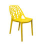Jedálenská stolička ELOWEN, žltá