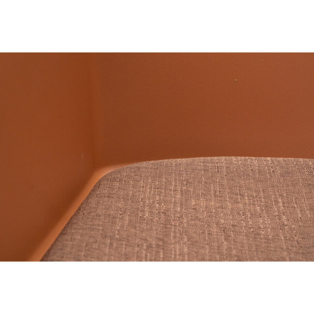 Jedálenská stolička AVELINE, hnedá