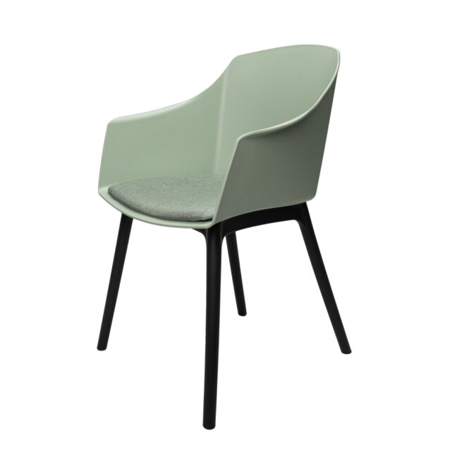 Jedálenská stolička AVELINE, zelená