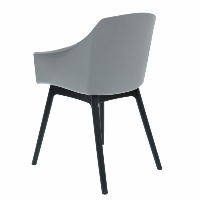 Jedálenská stolička AVELINE, sivá