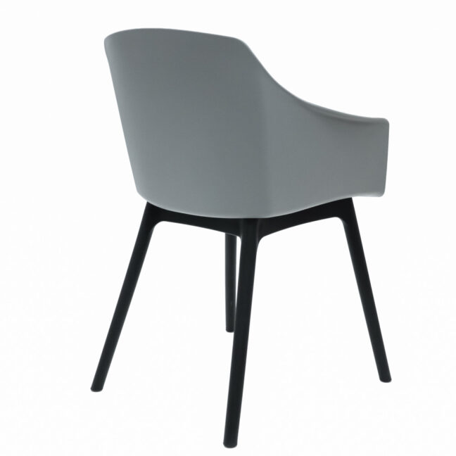 Jedálenská stolička AVELINE, sivá