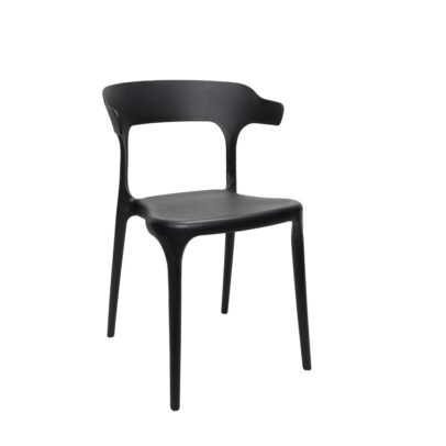 Stolička DELANI, čierna