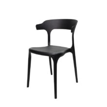Stolička DELANI, čierna
