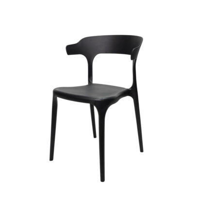 Stolička DELANI, čierna
