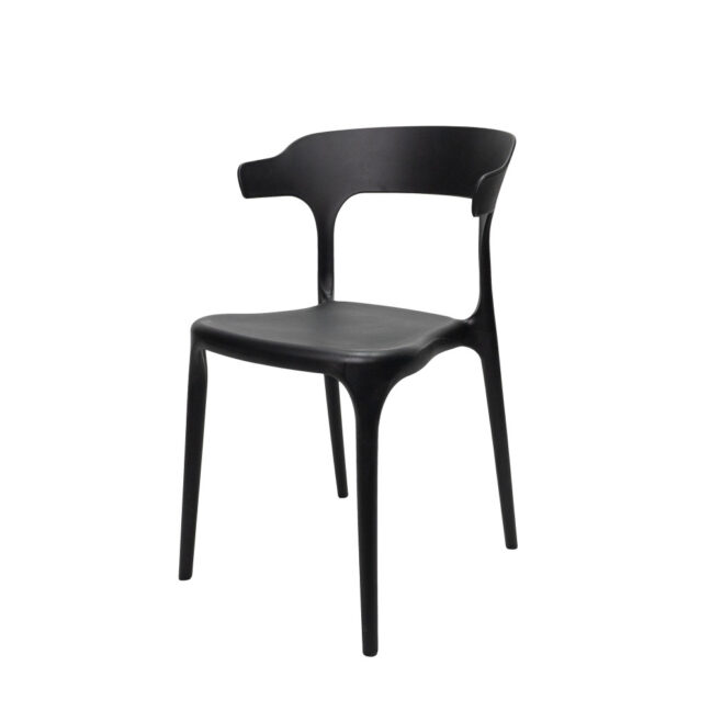 Stolička DELANI, čierna