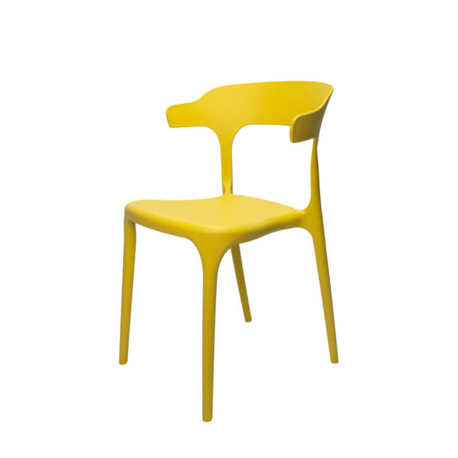 Stolička DELANI, žltá