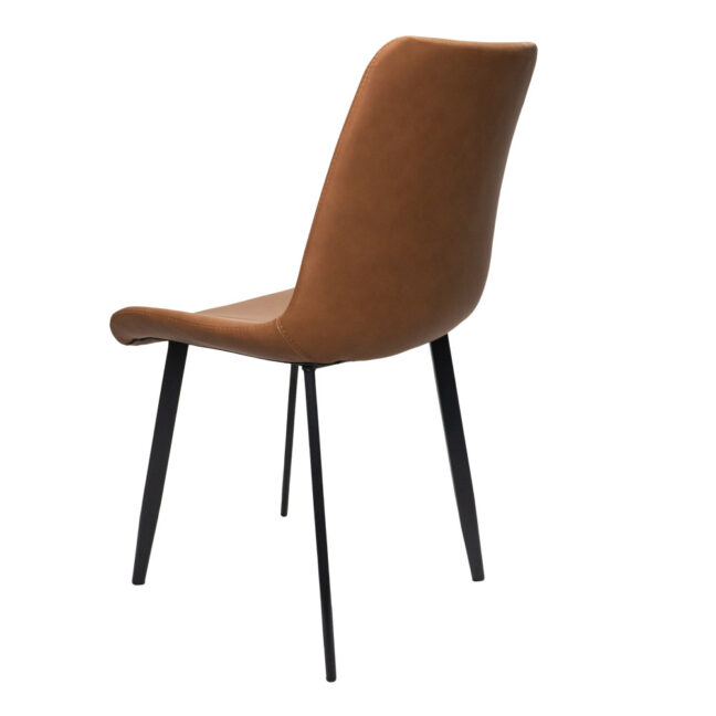 Jedálenská stolička AIDA, hnedá