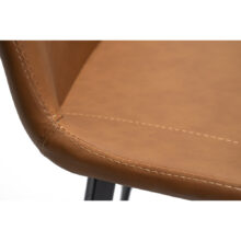 Jedálenská stolička AIDA, hnedá