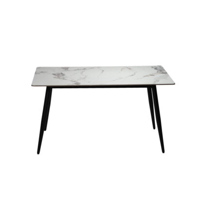 MARVOLA jedálenský stôl s mramorovým efektom