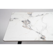 MARVOLA jedálenský stôl s mramorovým efektom