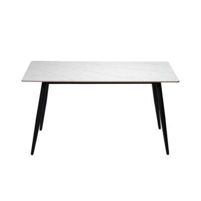 SKADIA jedálenský stôl s mramorovým efektom
