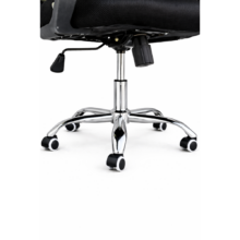 VALCOR ergonomická kancelárska stolička, čierna/oranžová