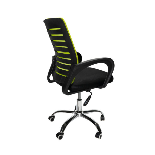 VALCOR ergonomická kancelárska stolička, čierna/zelená