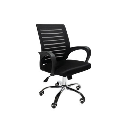 VALCOR ergonomická kancelárska stolička, čierna