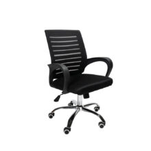 VALCOR ergonomická kancelárska stolička, čierna