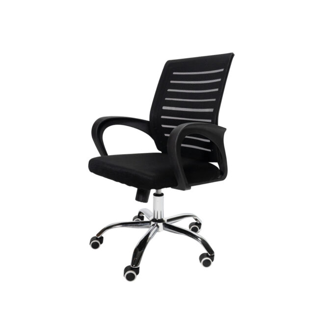 VALCOR ergonomická kancelárska stolička, čierna