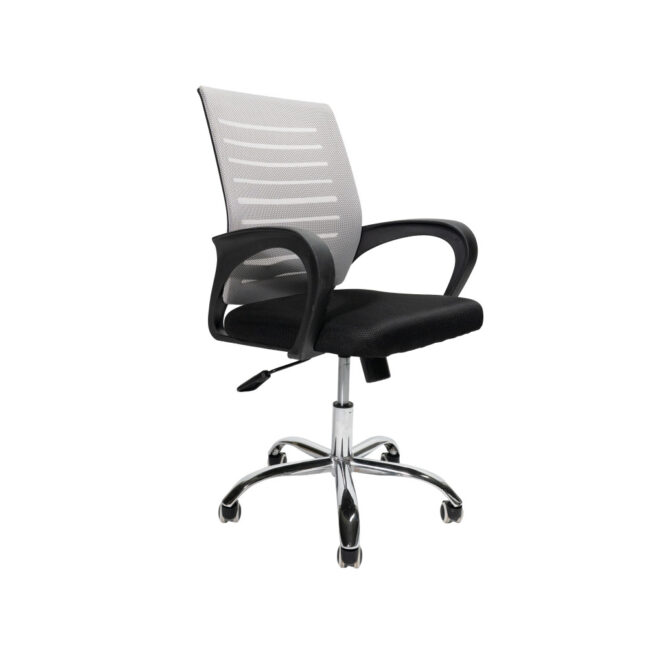 VALCOR ergonomická kancelárska stolička, čierna/sivá