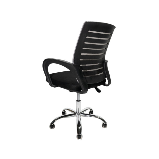 VALCOR ergonomická kancelárska stolička, čierna/sivá