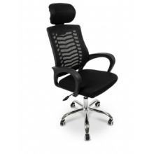 MYRION otočná kancelárska stolička  – čierna