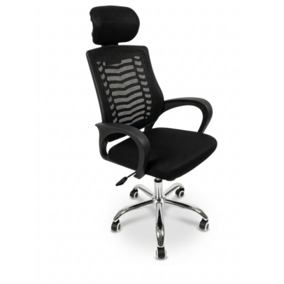 MYRION otočná kancelárska stolička  – čierna