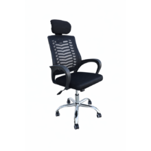 MYRION otočná kancelárska stolička  – čierna