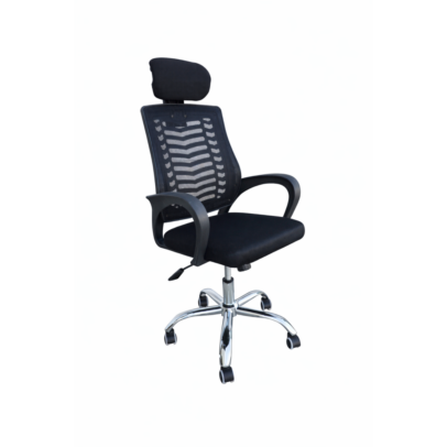 MYRION otočná kancelárska stolička  – čierna