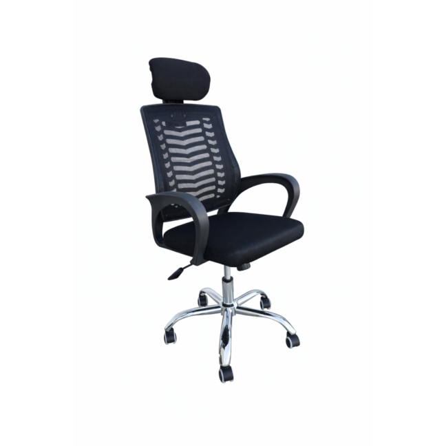 MYRION otočná kancelárska stolička  – čierna